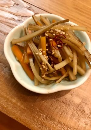 基本のキンピラ　甘辛　簡単きんぴらごぼう-レシピのメイン写真
