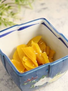 簡単!たくあんの胡麻和え-レシピのメイン写真