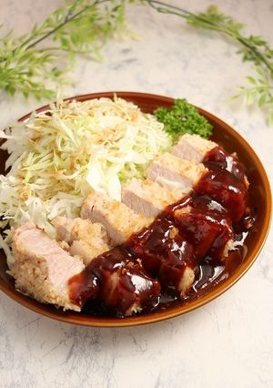 簡単！揚げない☆超厚切りロースカツ-レシピのメイン写真