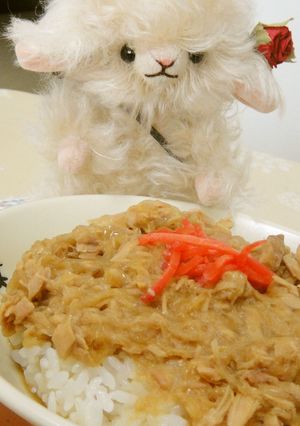 おひとり様*つなたまどんぶり-レシピのメイン写真