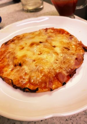 #手作りピザ (^^)餃子の皮(^^)-レシピのメイン写真