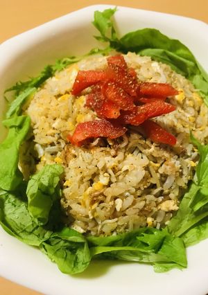 しらす＆カツオ節の魚介類チャーハン-レシピのメイン写真