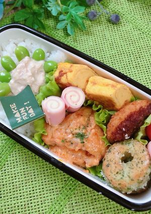 高校1年女子お弁当♡2020.07.23-レシピのメイン写真