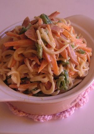 カレー風味のそうめんサラダ-レシピのメイン写真