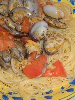 トマトとあさりの冷製パスタ-レシピのメイン写真