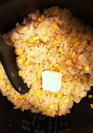 めんつゆバターのとうもろこしご飯-レシピのメイン写真
