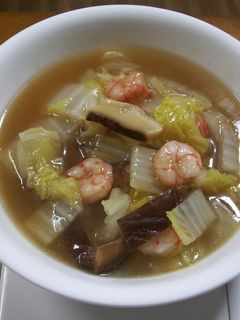 白菜とむきえびの中華煮-レシピのメイン写真