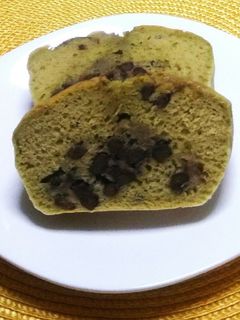 抹茶小豆パウンドケーキ-レシピのメイン写真