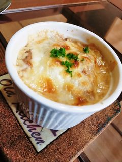 簡単!!オニオンパングラタンスープ-レシピのメイン写真