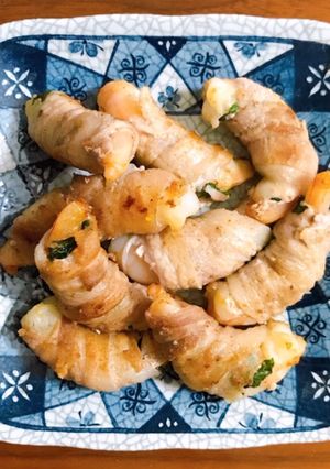 肉巻き海老-レシピのメイン写真