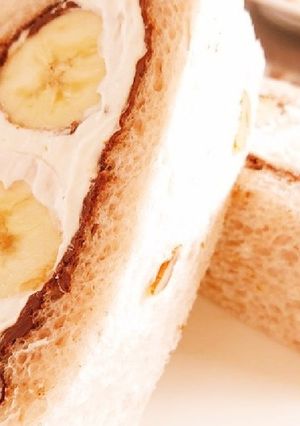 チョコバナナサンド-レシピのメイン写真