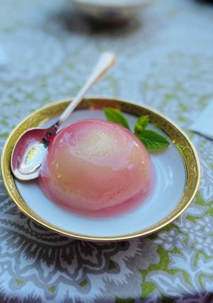 白桃寒天ゼリー-レシピのメイン写真