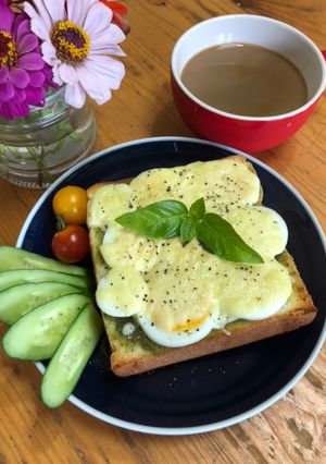 ジェノベーゼソースが決め手チーズトースト-レシピのメイン写真