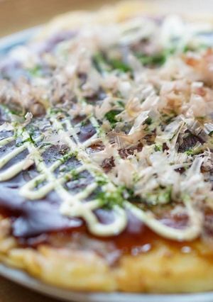 豚バラとキャベツのお好み焼き-レシピのメイン写真