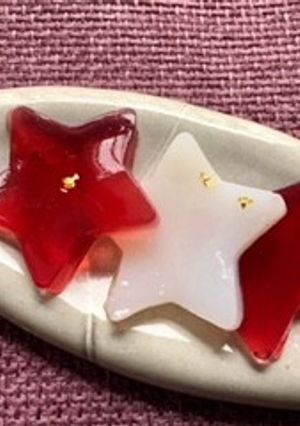 星のゼリー-レシピのメイン写真