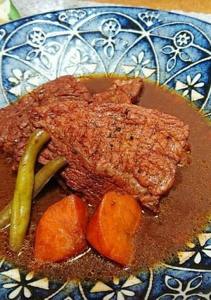 簡単☆豚肉の赤ワイン煮☆-レシピのメイン写真