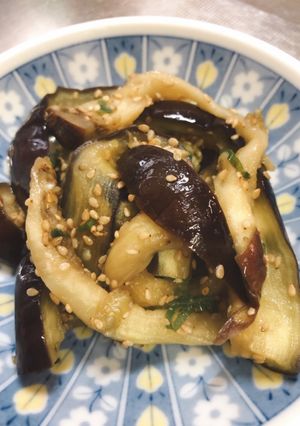 レンジで無限ナス-レシピのメイン写真