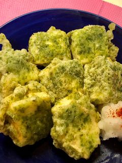 豆腐天ぷら 磯辺揚げ-レシピのメイン写真