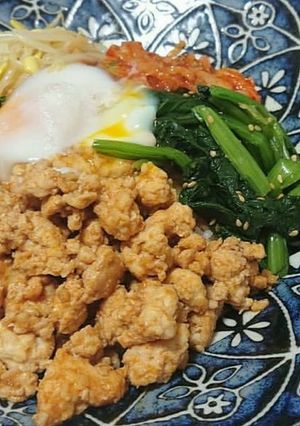 ビビンバ丼☆(糖質制限にも対応☆)-レシピのメイン写真