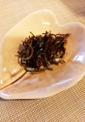 簡単!食べるにぼしおいしい~!-レシピのメイン写真