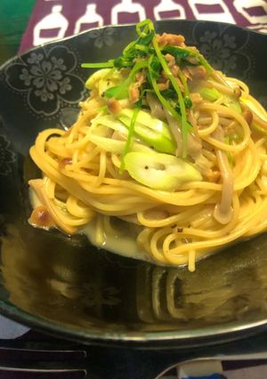 エノキの出汁が凄いワンポット和風パスタ-レシピのメイン写真