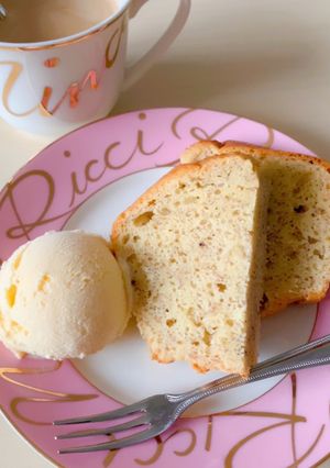 ホケミ簡単★バナナメープルパウンドケーキ-レシピのメイン写真