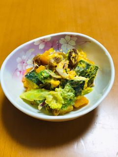 かぼちゃとブロッコリーのサラダ-レシピのメイン写真