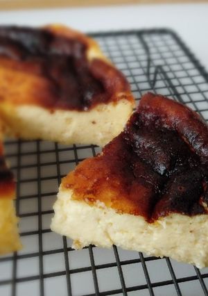オートミールバスクチーズケーキトースター-レシピのメイン写真