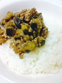 ~ひき肉とナスの混ぜご飯~-レシピのメイン写真