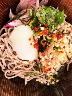 辣油が決め手◆冷やし肉蕎麦-レシピのメイン写真