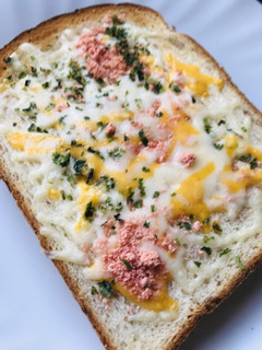 こばらバスター●たらこ&チーズトースト-レシピのメイン写真