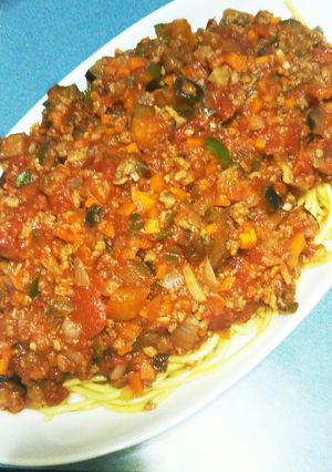 ☆ミートソーススパゲッティー☆-レシピのメイン写真