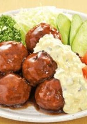 大粒肉だんごのチキン南蛮風-レシピのメイン写真