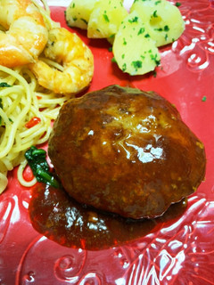 美味しい!超簡単うちのハンバーグ!-レシピのメイン写真