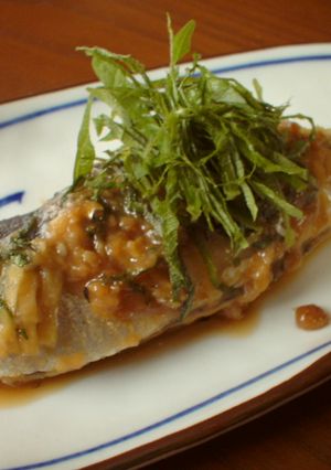 いわしのしそ味噌煮-レシピのメイン写真