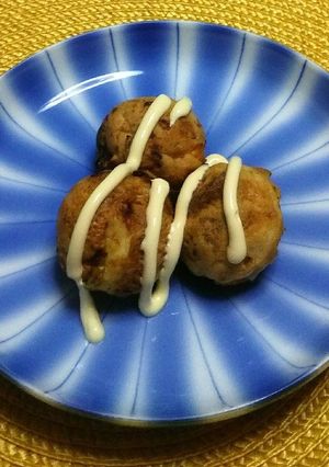ピリ辛こんにゃくのたこ焼き-レシピのメイン写真