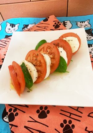 カプレーゼ♡イタリアン定番アンティパスト-レシピのメイン写真