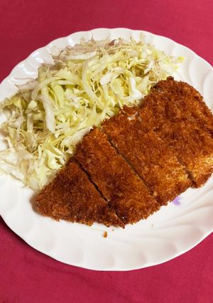 簡単で美味しいシンプルなトンカツ^ ^-レシピのメイン写真