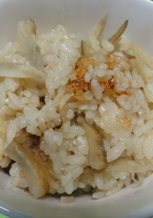 *私流・ごぼうの炊き込みご飯*-レシピのメイン写真