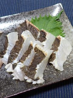 ヒラメの炙り刺し-レシピのメイン写真