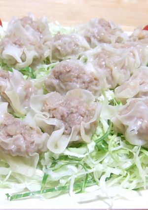 ジューシー！オイスター風味♪海老シウマイ-レシピのメイン写真