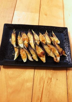 茗荷の白味噌マヨ焼き♪おつまみ♪-レシピのメイン写真