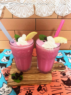 糖質制限♡ビーツとヨーグルトのスムージー-レシピのメイン写真