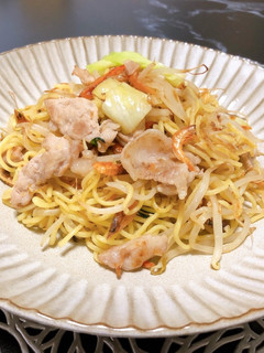 塩だれニンニクネギ焼きそば♡-レシピのメイン写真