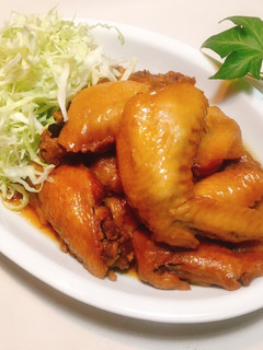 圧力鍋で時短!手羽先のホロホロ甘辛煮-レシピのメイン写真
