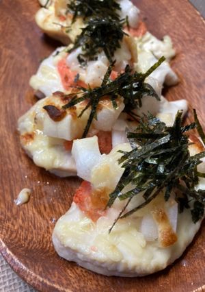 ささみの明太餅焼きこれいける！-レシピのメイン写真