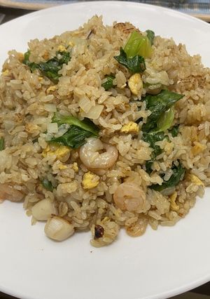 シーフードレタスチャーハン-レシピのメイン写真