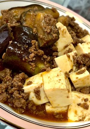 超簡単♥欲張り麻婆茄子＆麻婆豆腐♥♥♥-レシピのメイン写真