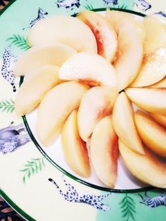 桃の皮、きれいな剥き方-レシピのメイン写真