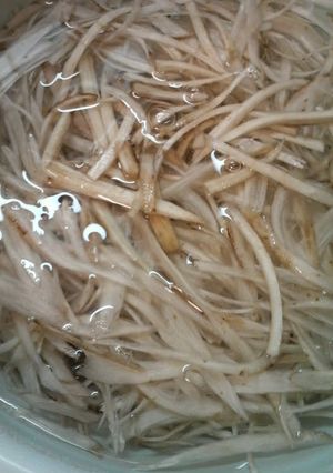 ごぼうの皮むき♪-レシピのメイン写真